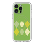 スリムプロテクションプレミアムケース with MagSafe［ Nordic Argyle - Green ］
