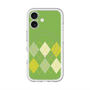 スリムプロテクションプレミアムケース with MagSafe［ Nordic Argyle - Green ］