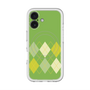 スリムプロテクションプレミアムケース with MagSafe［ Nordic Argyle - Green ］