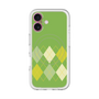 スリムプロテクションプレミアムケース with MagSafe［ Nordic Argyle - Green ］