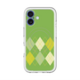 スリムプロテクションプレミアムケース with MagSafe［ Nordic Argyle - Green ］