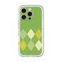 スリムプロテクションプレミアムケース with MagSafe［ Nordic Argyle - Green ］
