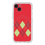 スリムプロテクションプレミアムケース with MagSafe［ Nordic Argyle - Red ］