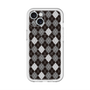 スリムプロテクションプレミアムケース with MagSafe［ Argyle - Black ］