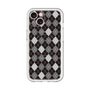 スリムプロテクションプレミアムケース with MagSafe［ Argyle - Black ］