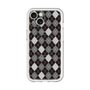 スリムプロテクションプレミアムケース with MagSafe［ Argyle - Black ］