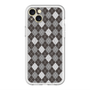 スリムプロテクションプレミアムケース with MagSafe［ Argyle - Black ］