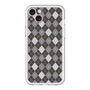 スリムプロテクションプレミアムケース with MagSafe［ Argyle - Black ］