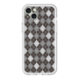 スリムプロテクションプレミアムケース with MagSafe［ Argyle - Black ］