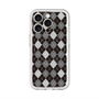 スリムプロテクションプレミアムケース with MagSafe［ Argyle - Black ］