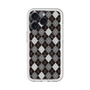 スリムプロテクションプレミアムケース with MagSafe［ Argyle - Black ］