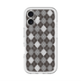 スリムプロテクションプレミアムケース with MagSafe［ Argyle - Black ］