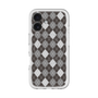 スリムプロテクションプレミアムケース with MagSafe［ Argyle - Black ］