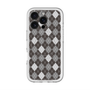 スリムプロテクションプレミアムケース with MagSafe［ Argyle - Black ］