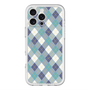 スリムプロテクションプレミアムケース with MagSafe［ Argyle - Blue ］
