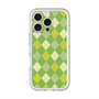 スリムプロテクションプレミアムケース with MagSafe［ Argyle - Green ］