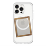 スリムプロテクションプレミアムケース with MagSafe［ Photo Frame - White ］