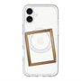 スリムプロテクションプレミアムケース with MagSafe［ Photo Frame - White ］