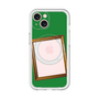 スリムプロテクションプレミアムケース with MagSafe［ Photo Frame - Green ］