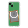 スリムプロテクションプレミアムケース with MagSafe［ Photo Frame - Green ］