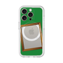 スリムプロテクションプレミアムケース with MagSafe［ Photo Frame - Green ］