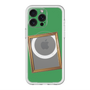 スリムプロテクションプレミアムケース with MagSafe［ Photo Frame - Green ］