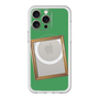 スリムプロテクションプレミアムケース with MagSafe［ Photo Frame - Green ］