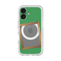 スリムプロテクションプレミアムケース with MagSafe［ Photo Frame - Green ］