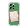 スリムプロテクションプレミアムケース with MagSafe［ Photo Frame - Green ］