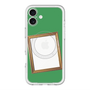 スリムプロテクションプレミアムケース with MagSafe［ Photo Frame - Green ］