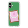 スリムプロテクションプレミアムケース with MagSafe［ Photo Frame - Green ］