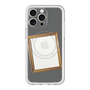 スリムプロテクションプレミアムケース with MagSafe［ Photo Frame - Gray ］