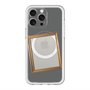 スリムプロテクションプレミアムケース with MagSafe［ Photo Frame - Gray ］