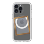 スリムプロテクションプレミアムケース with MagSafe［ Photo Frame - Gray ］