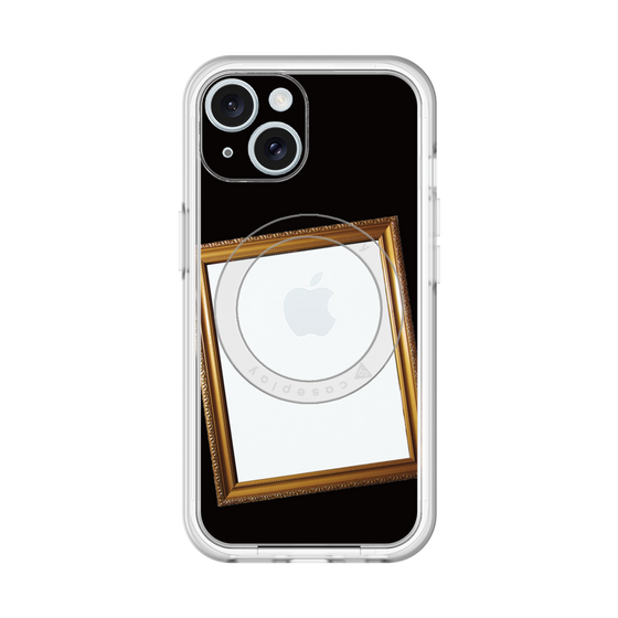 スリムプロテクションプレミアムケース with MagSafe［ Photo Frame - Black ］