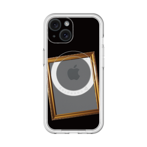 スリムプロテクションプレミアムケース with MagSafe［ Photo Frame - Black ］