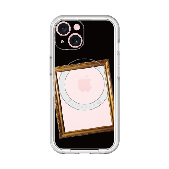 スリムプロテクションプレミアムケース with MagSafe［ Photo Frame - Black ］