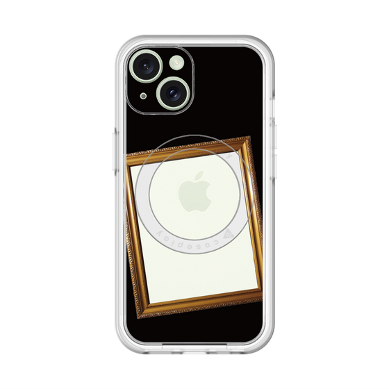 スリムプロテクションプレミアムケース with MagSafe［ Photo Frame - Black ］