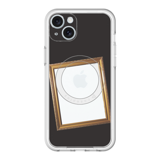 スリムプロテクションプレミアムケース with MagSafe［ Photo Frame - Black ］