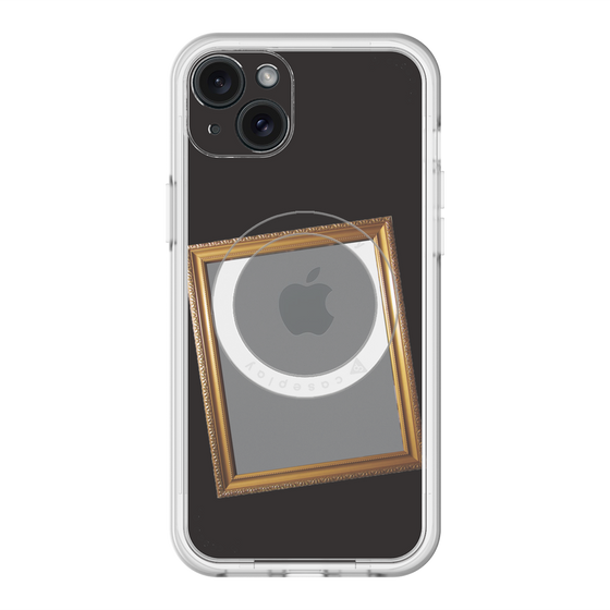 スリムプロテクションプレミアムケース with MagSafe［ Photo Frame - Black ］