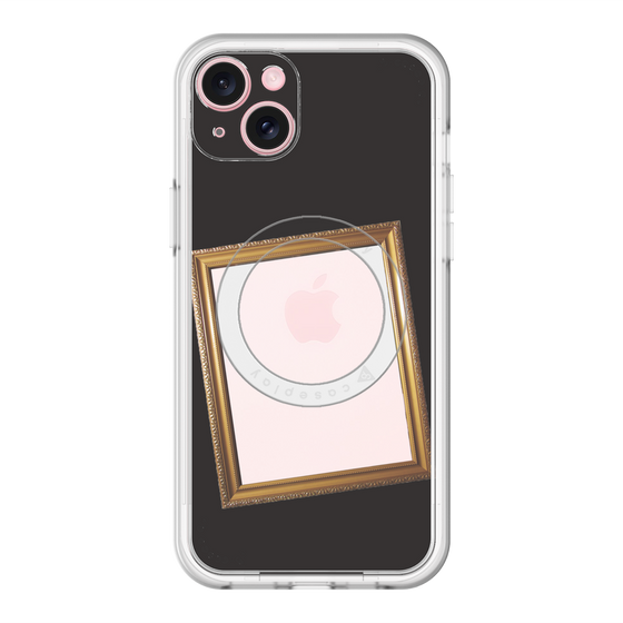 スリムプロテクションプレミアムケース with MagSafe［ Photo Frame - Black ］