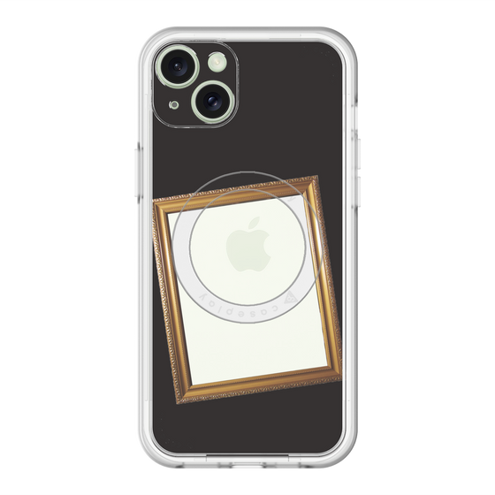 スリムプロテクションプレミアムケース with MagSafe［ Photo Frame - Black ］