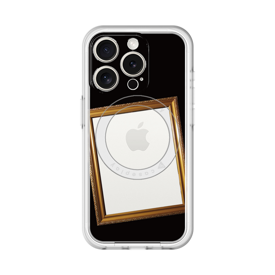 スリムプロテクションプレミアムケース with MagSafe［ Photo Frame - Black ］