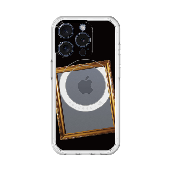 スリムプロテクションプレミアムケース with MagSafe［ Photo Frame - Black ］