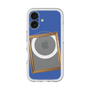スリムプロテクションプレミアムケース with MagSafe［ Photo Frame - Blue ］