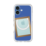 スリムプロテクションプレミアムケース with MagSafe［ Photo Frame - Blue ］