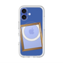 スリムプロテクションプレミアムケース with MagSafe［ Photo Frame - Blue ］