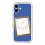 スリムプロテクションプレミアムケース with MagSafe［ Photo Frame - Blue ］