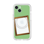 スリムプロテクションプレミアムケース with MagSafe［ Photo Frame - Light Green ］