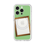 スリムプロテクションプレミアムケース with MagSafe［ Photo Frame - Light Green ］